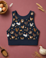 Chickens Sports Bra