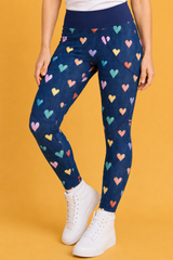 Colourful Hearts Women's Activewear Leggings