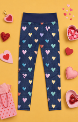 Colourful Hearts Women's Activewear Leggings