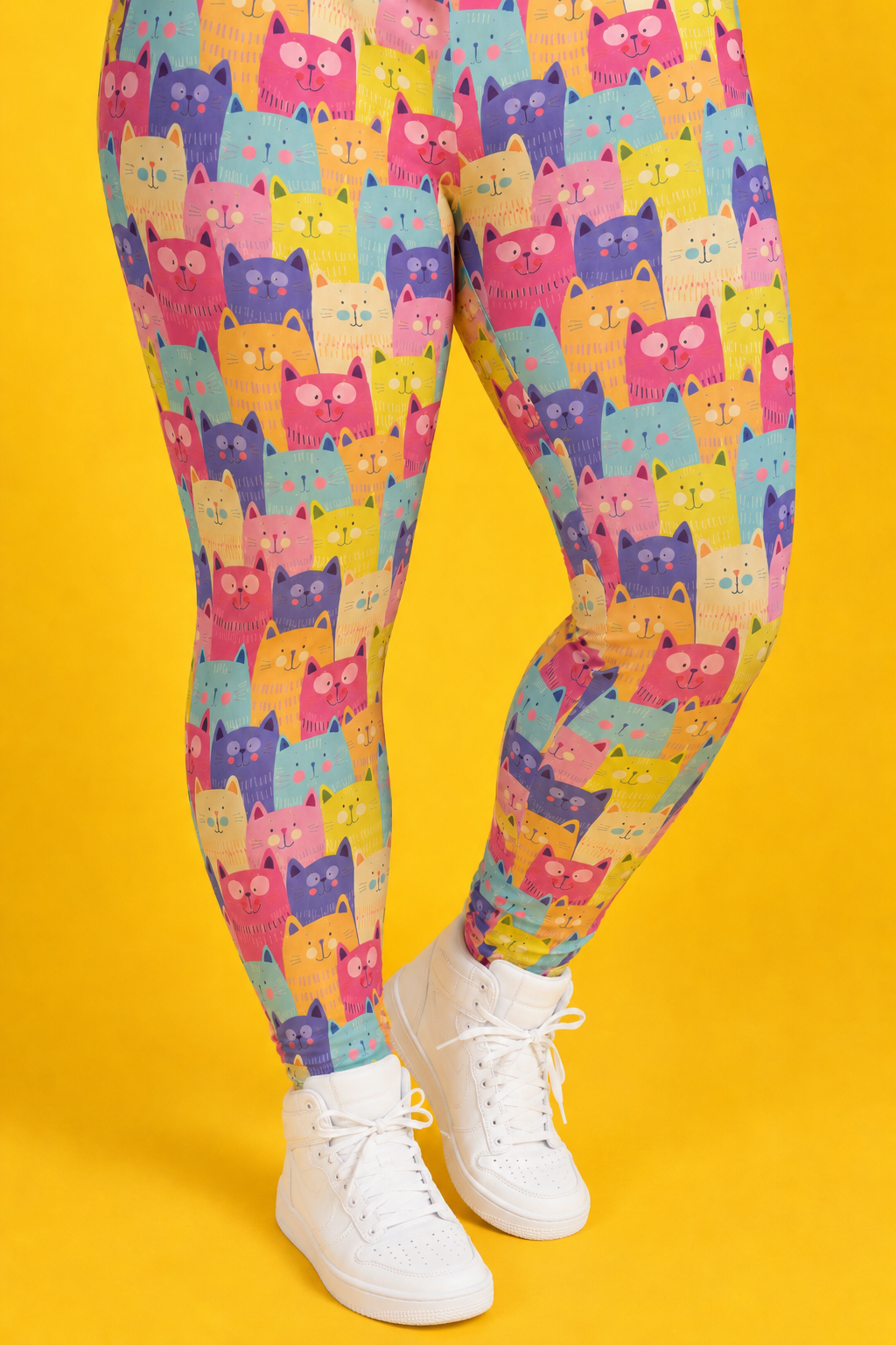 Colourful Cats Women's Activewear Leggings
