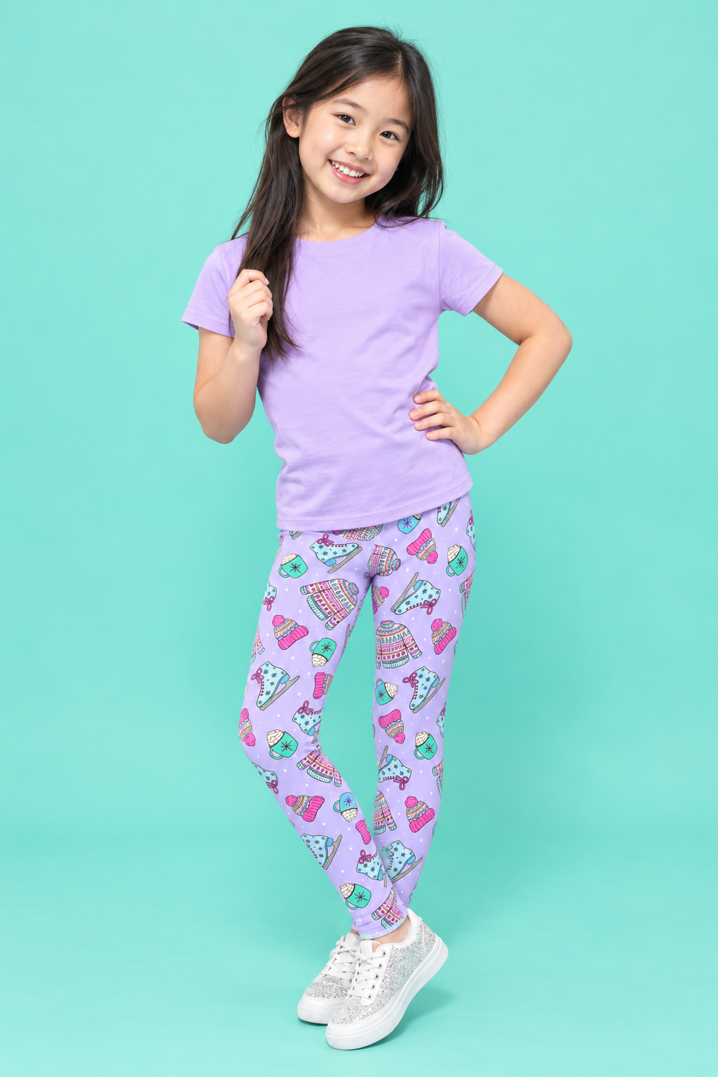 Cosy Winter Children's Active Leggings