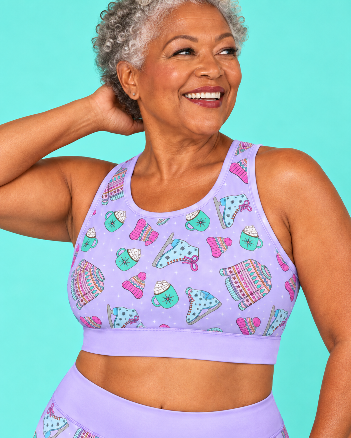 Cosy Winter Women's Sports Bra