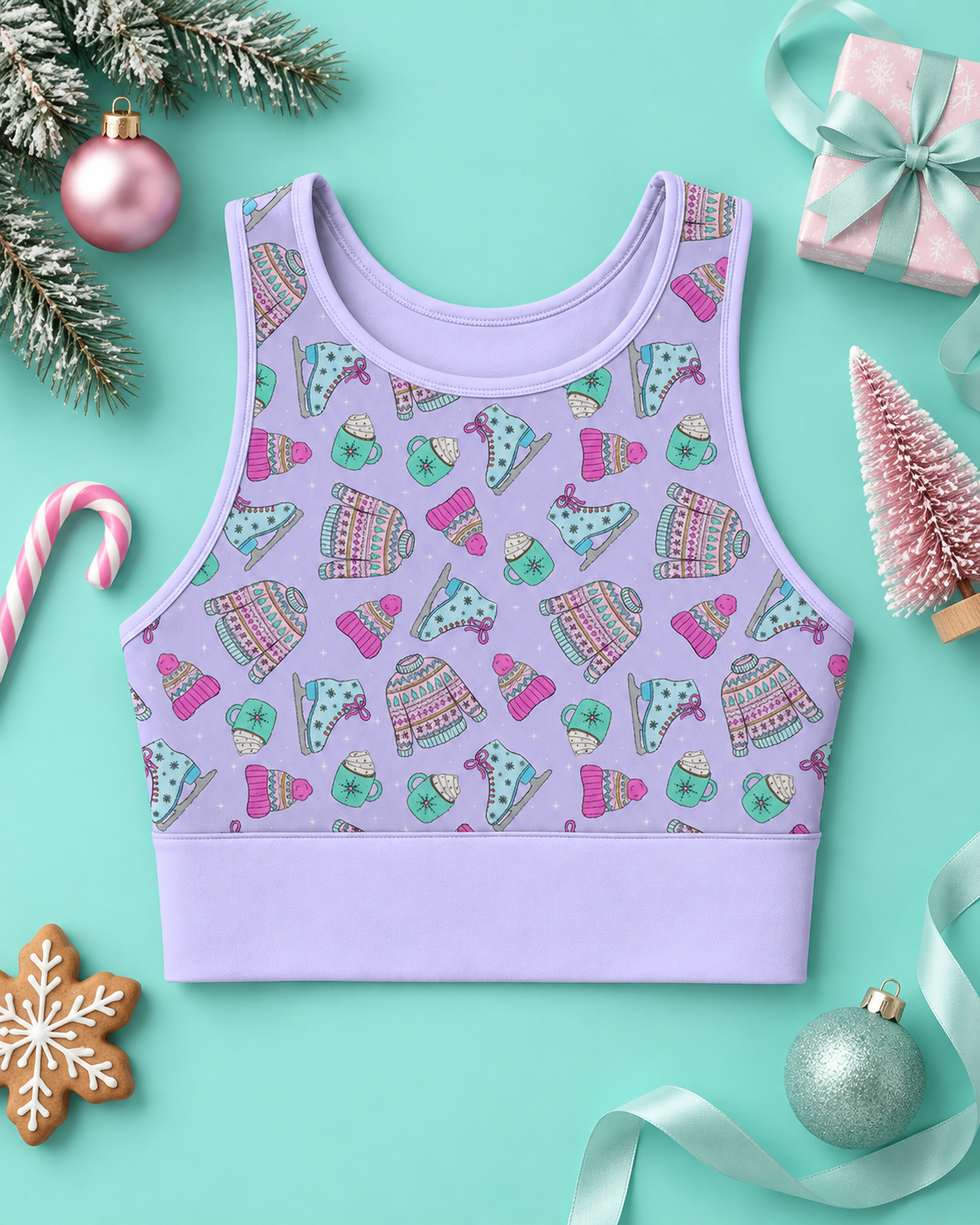 Cosy Winter Women's Sports Bra