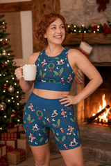Cosy Christmas Women's Active Shorts