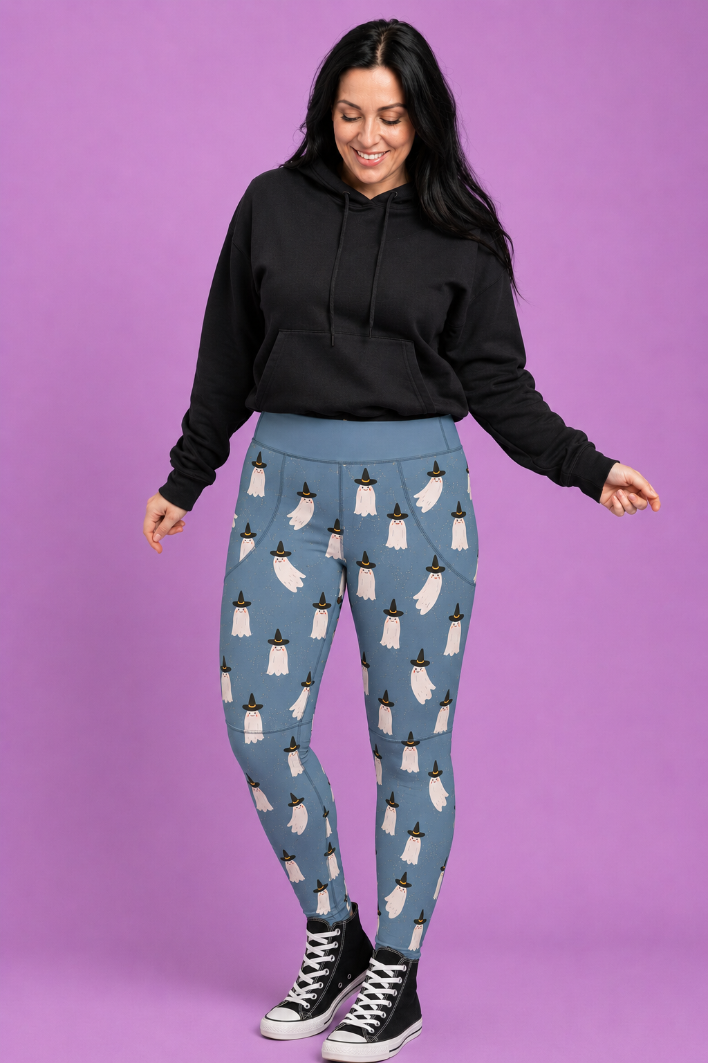 Cute Ghosts Women's Activewear Leggings