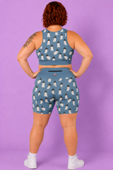 Cute Ghosts Women's Active Shorts