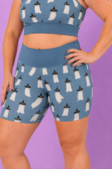 Cute Ghosts Women's Active Shorts