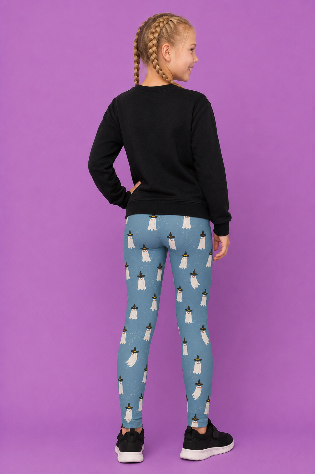 Cute Ghosts Children's Active Leggings