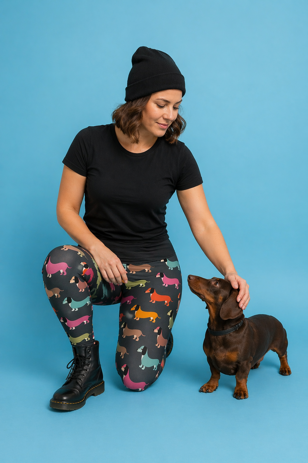 Dachshund Women's Activewear Leggings