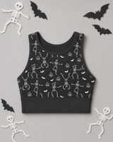Dancing Skeletons Sports Bra