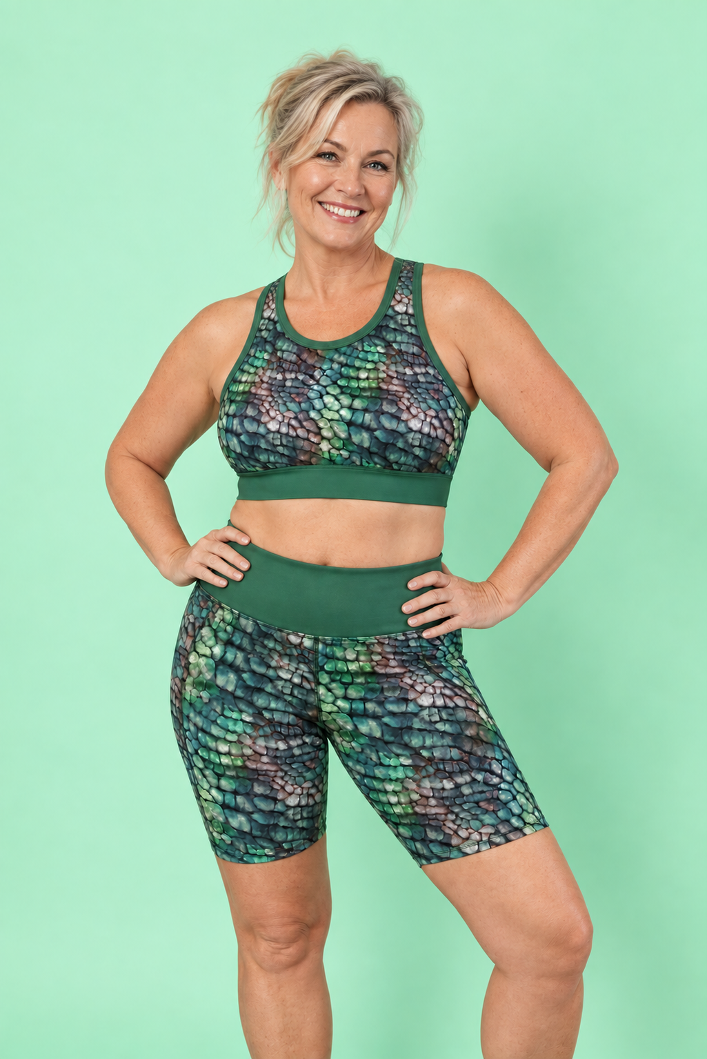 Dino Scales Women's Sports Bra