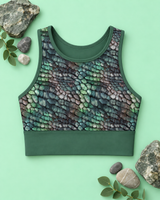 Dino Scales Women's Sports Bra