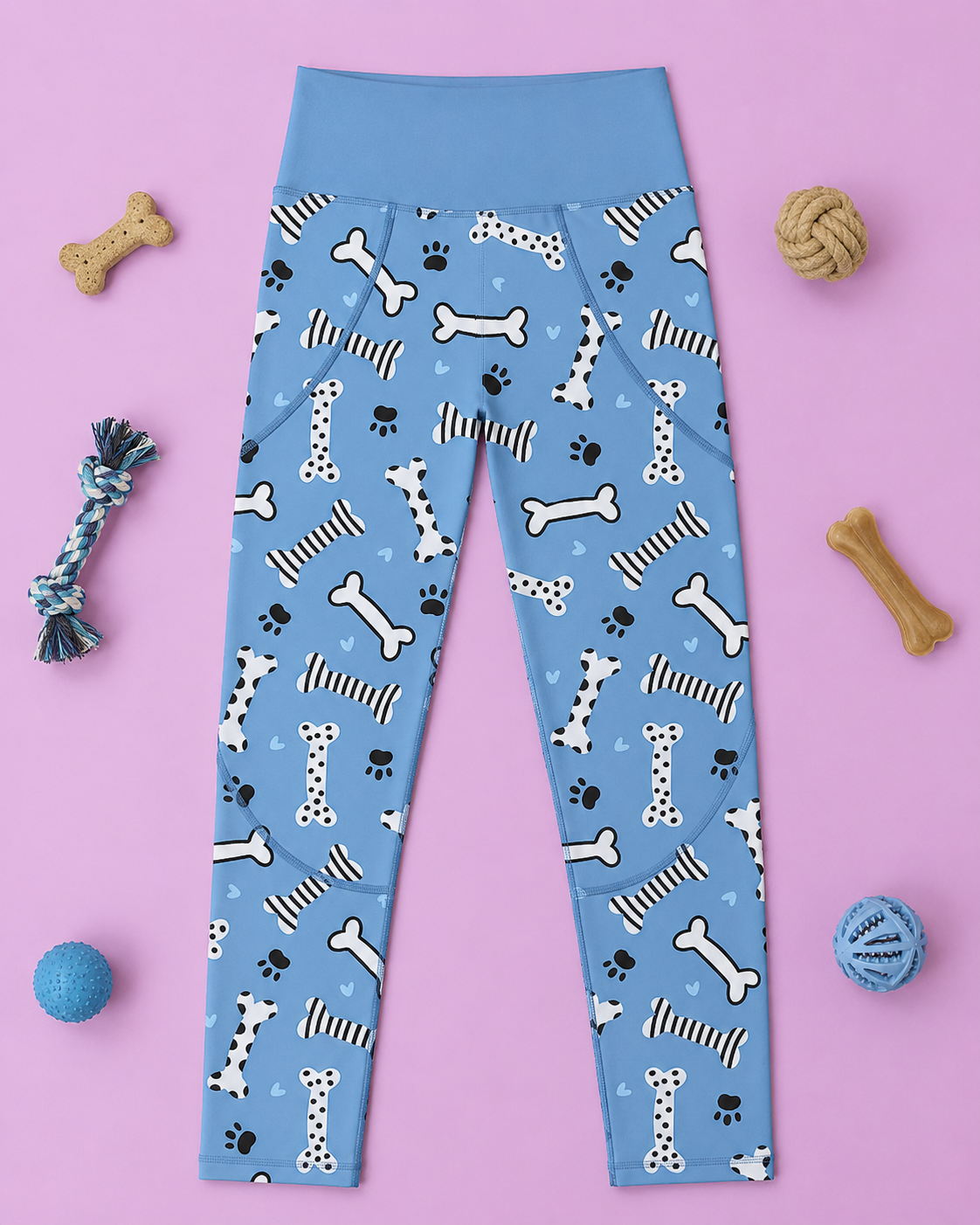 Dog Bones Children's Active Leggings