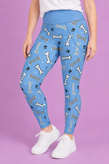 Dog Bones Women's Activewear Leggings