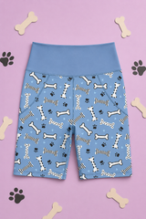Dog Bones Women's Active Shorts