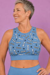 Dog Bones Sports Bra