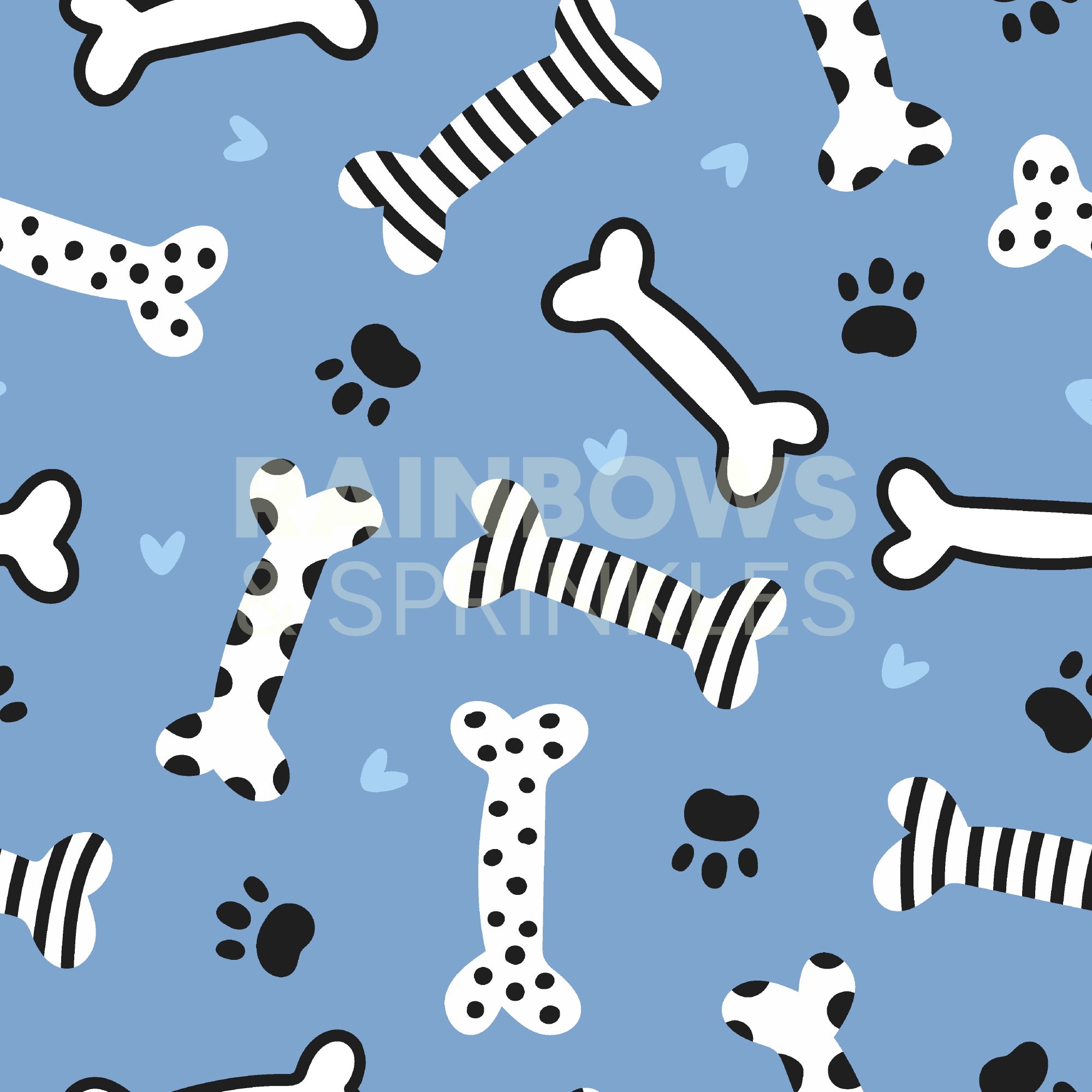 Dog Bones Women's Active Shorts