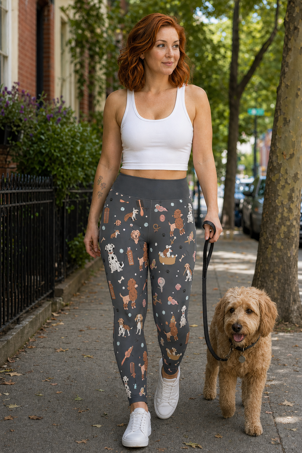Dog Grooming Women's Activewear Leggings