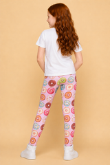 Doughnuts Children's Active Leggings