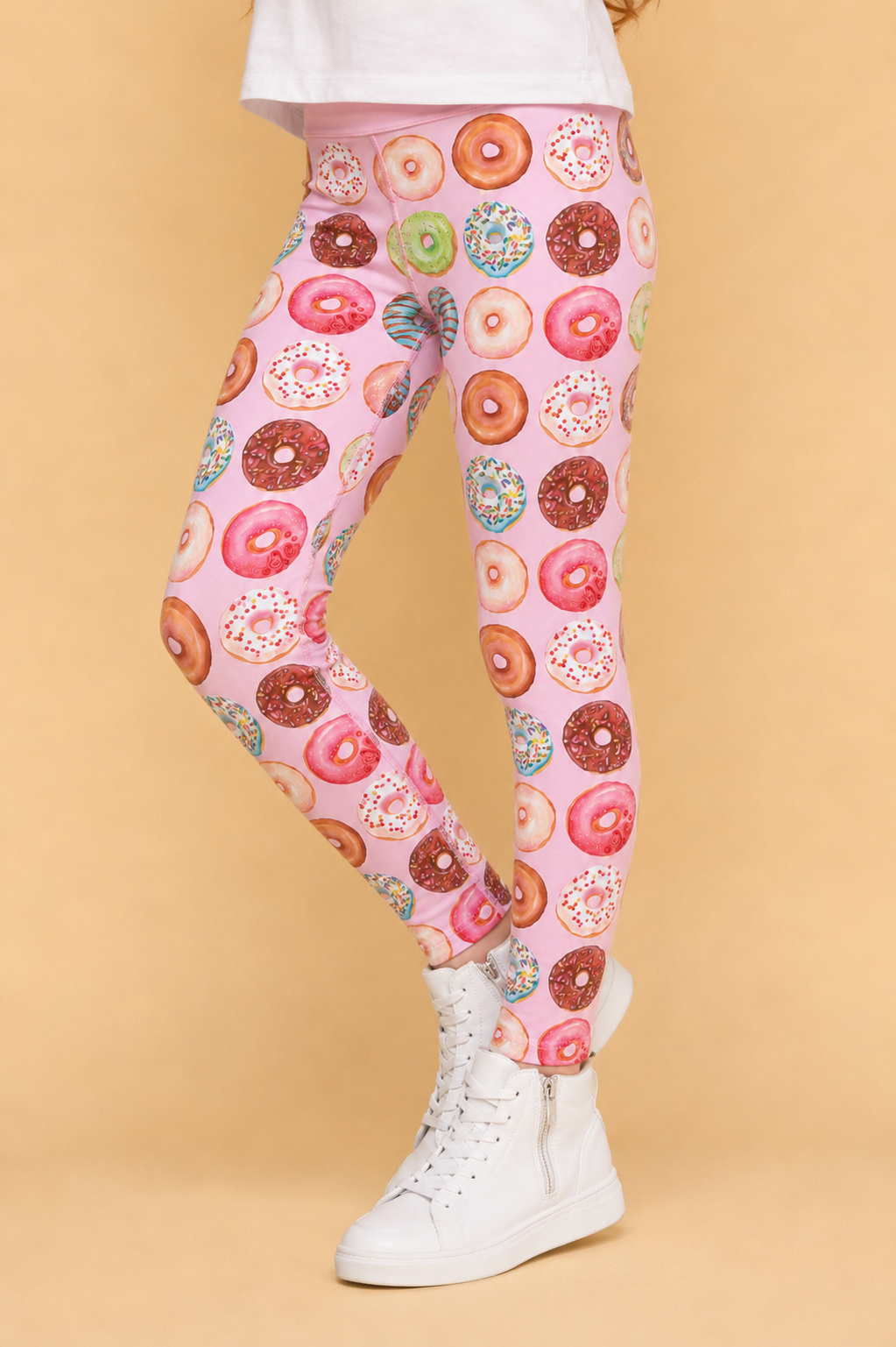 Doughnuts Children's Active Leggings