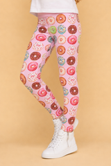Doughnuts Children's Active Leggings