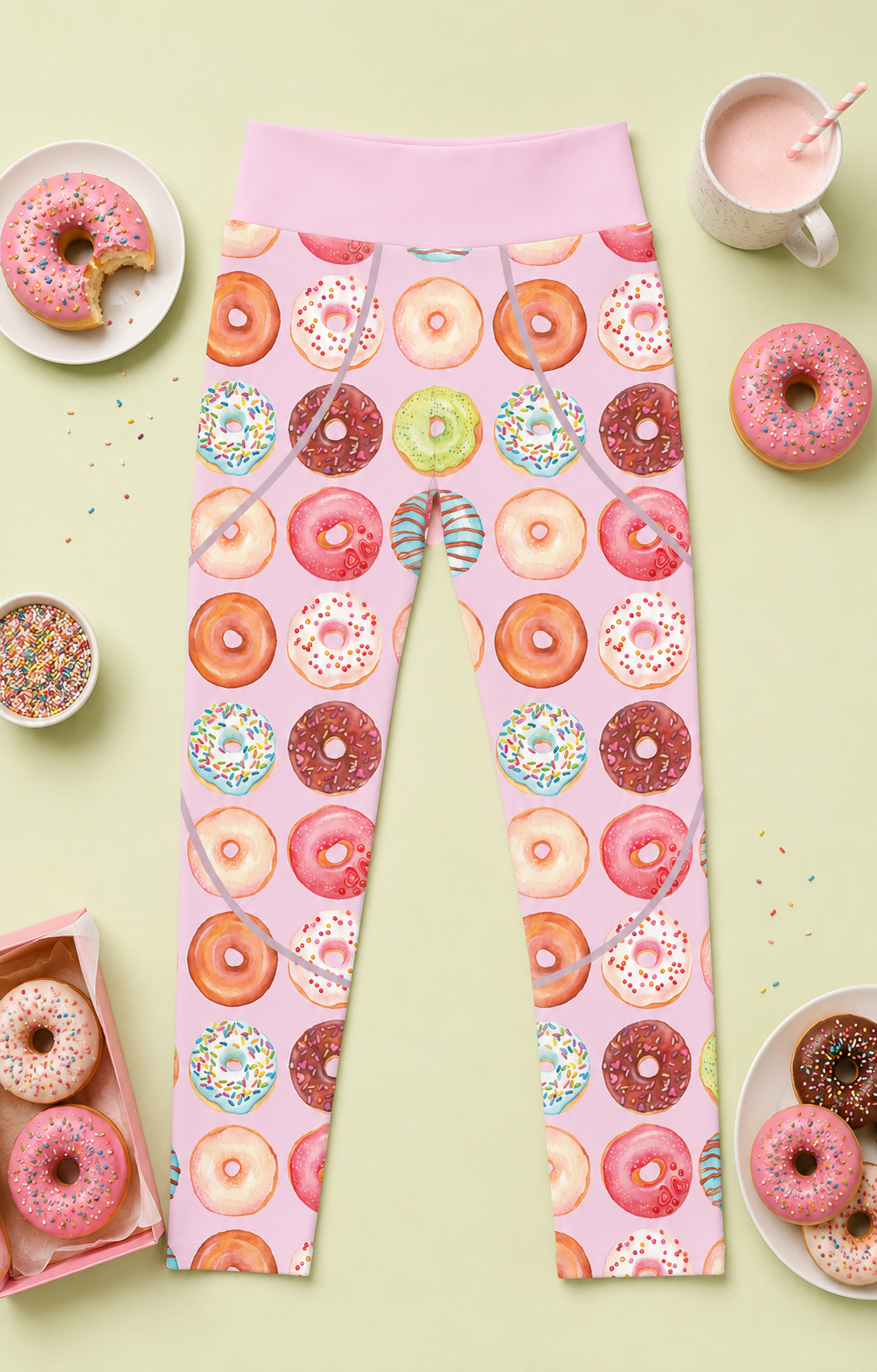 Doughnuts Women's Activewear Leggings