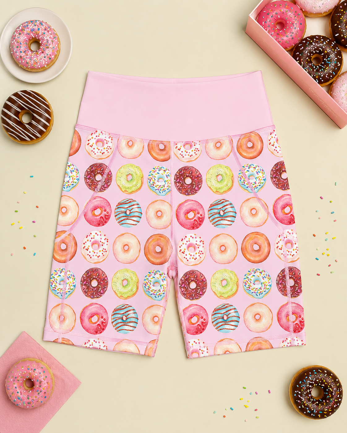 Doughnuts Women's Active Shorts
