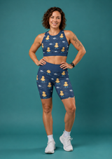 Ducklings in Wellies Sports Bra