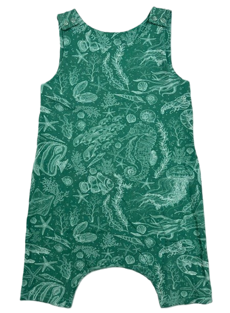 Last Chance  - Marine Life Toddler Dungarees - Age 2-3 Years