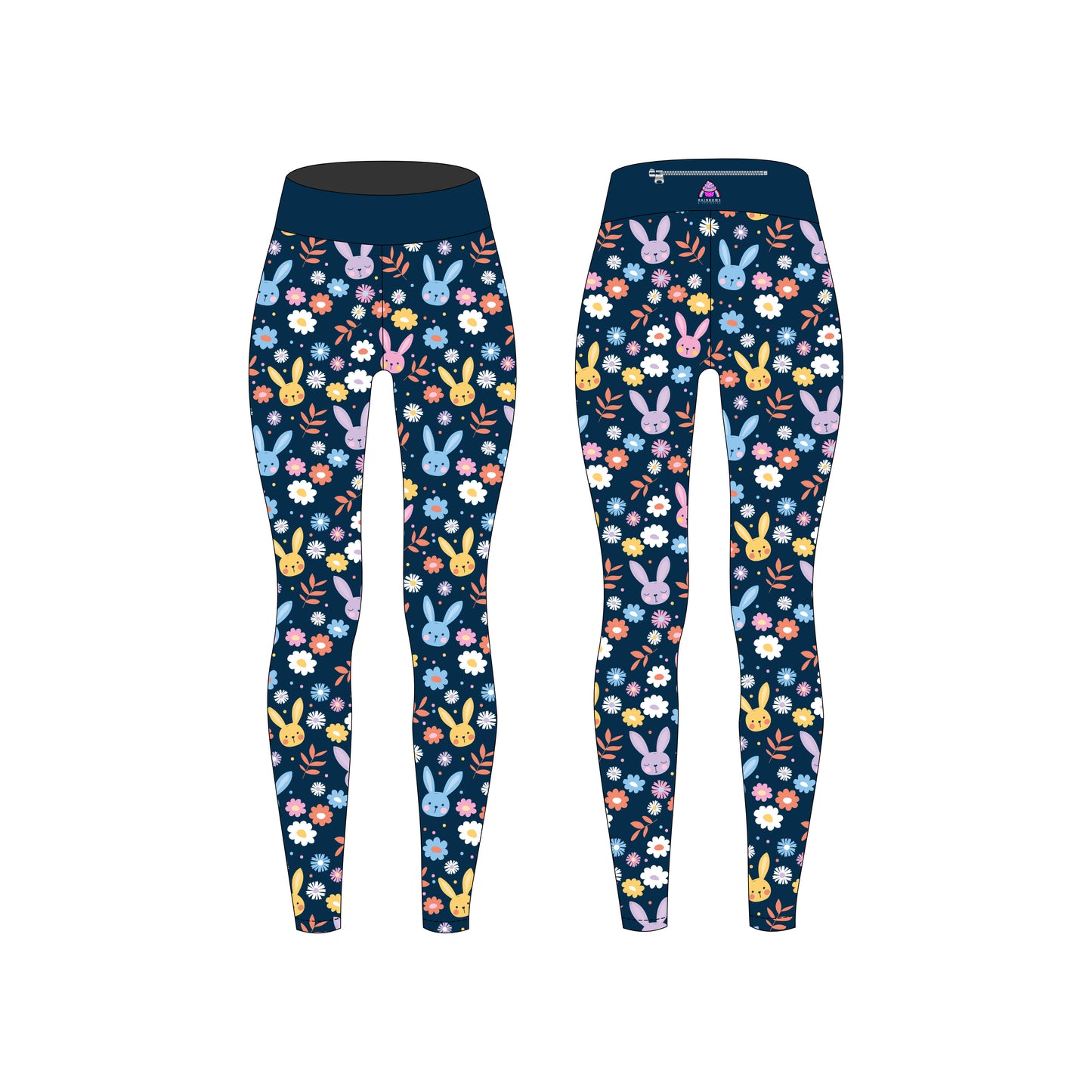 Bunny Bloom Children's Active Leggings