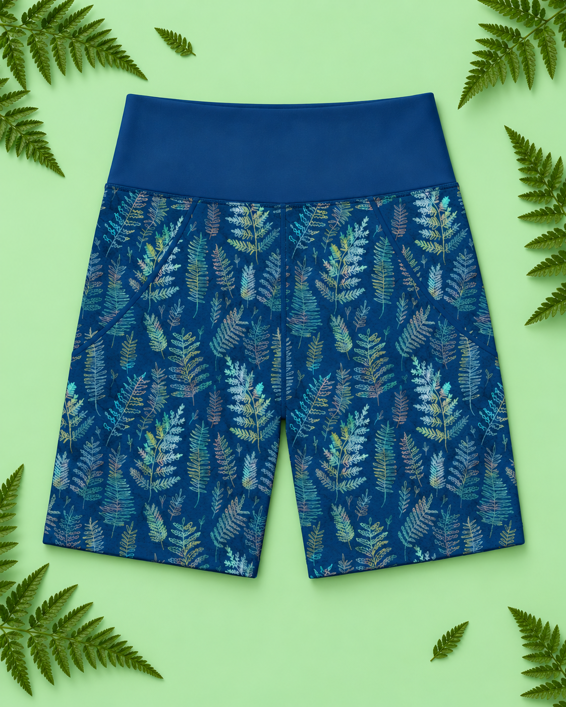 Forest Ferns Women's Active Shorts