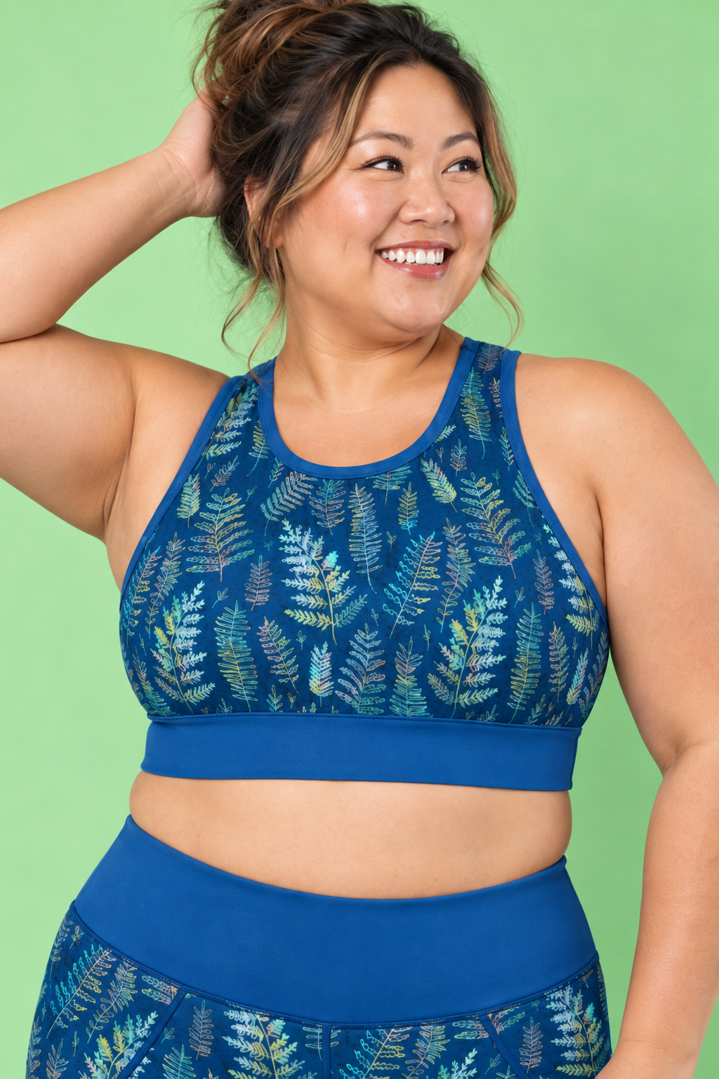 Forest Ferns Women's Sports Bra