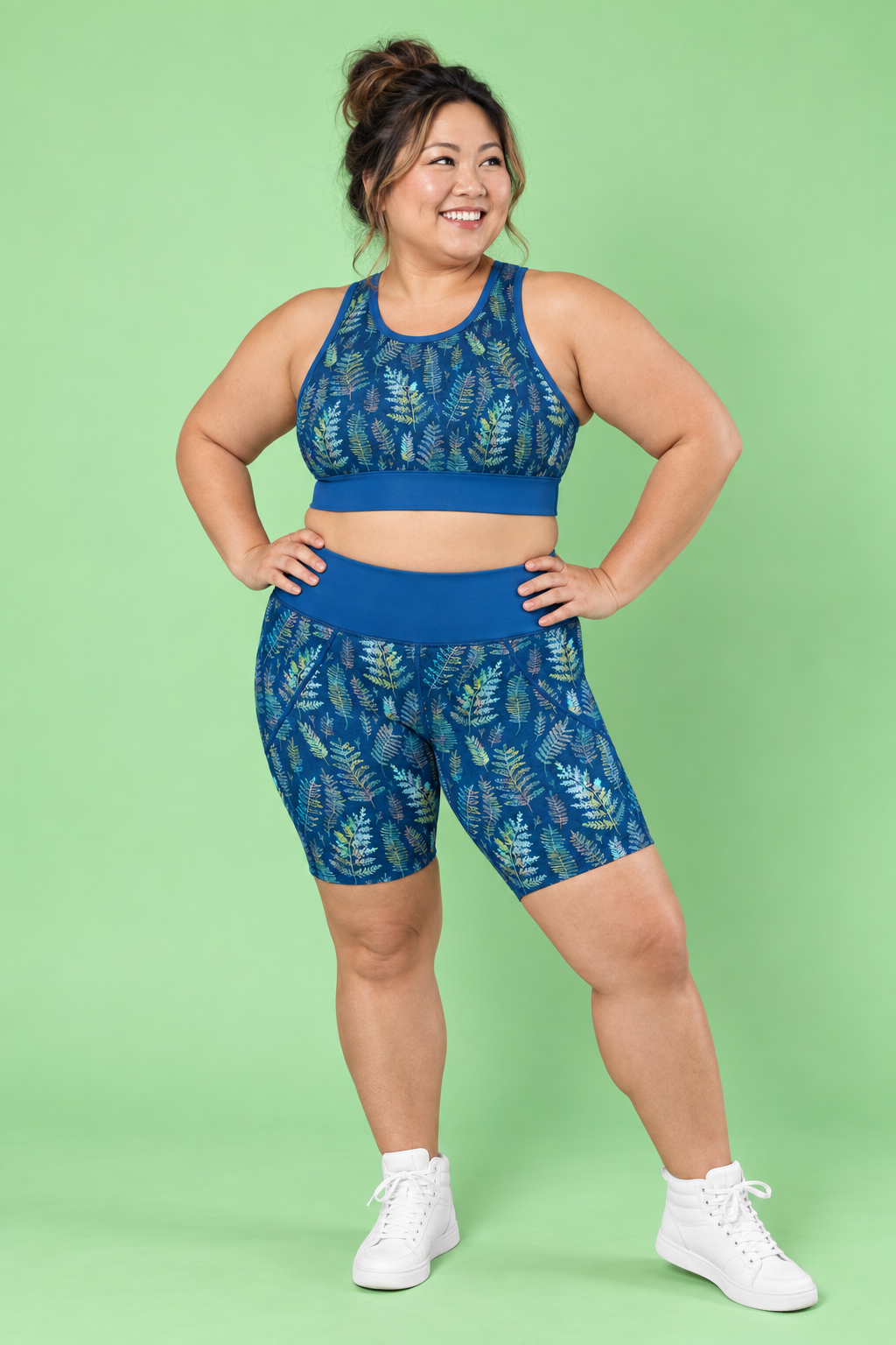 Forest Ferns Women's Sports Bra