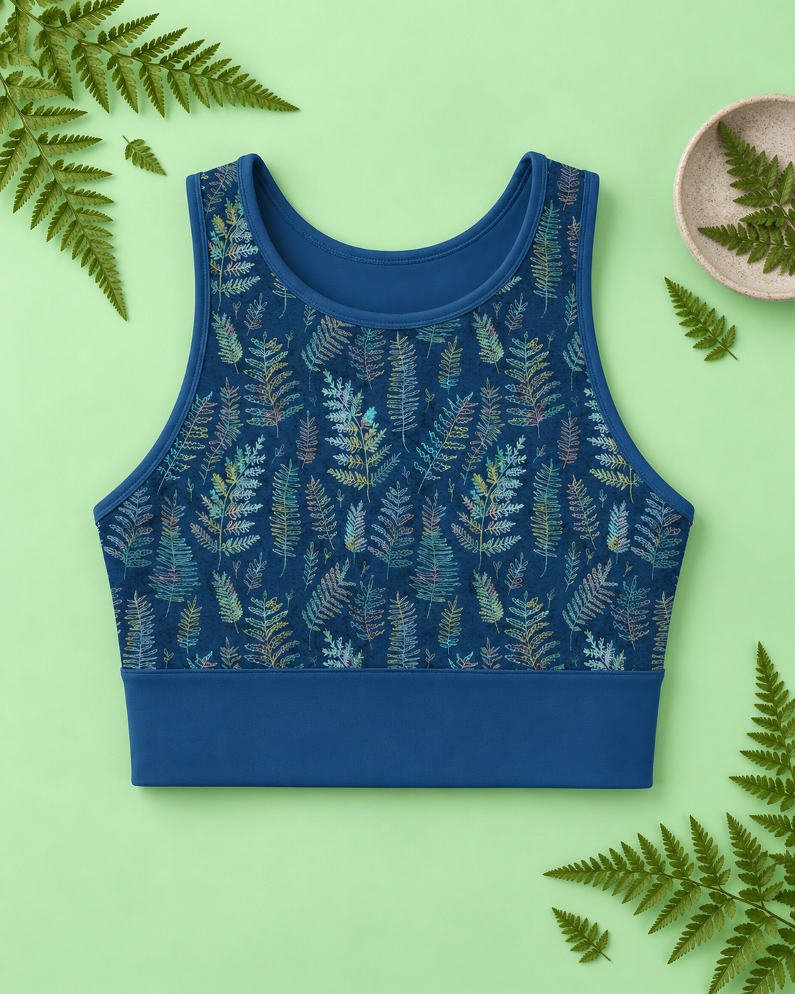 Forest Ferns Women's Sports Bra