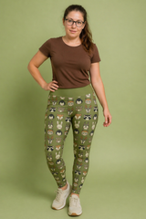 Forest Friends Women's Activewear Leggings