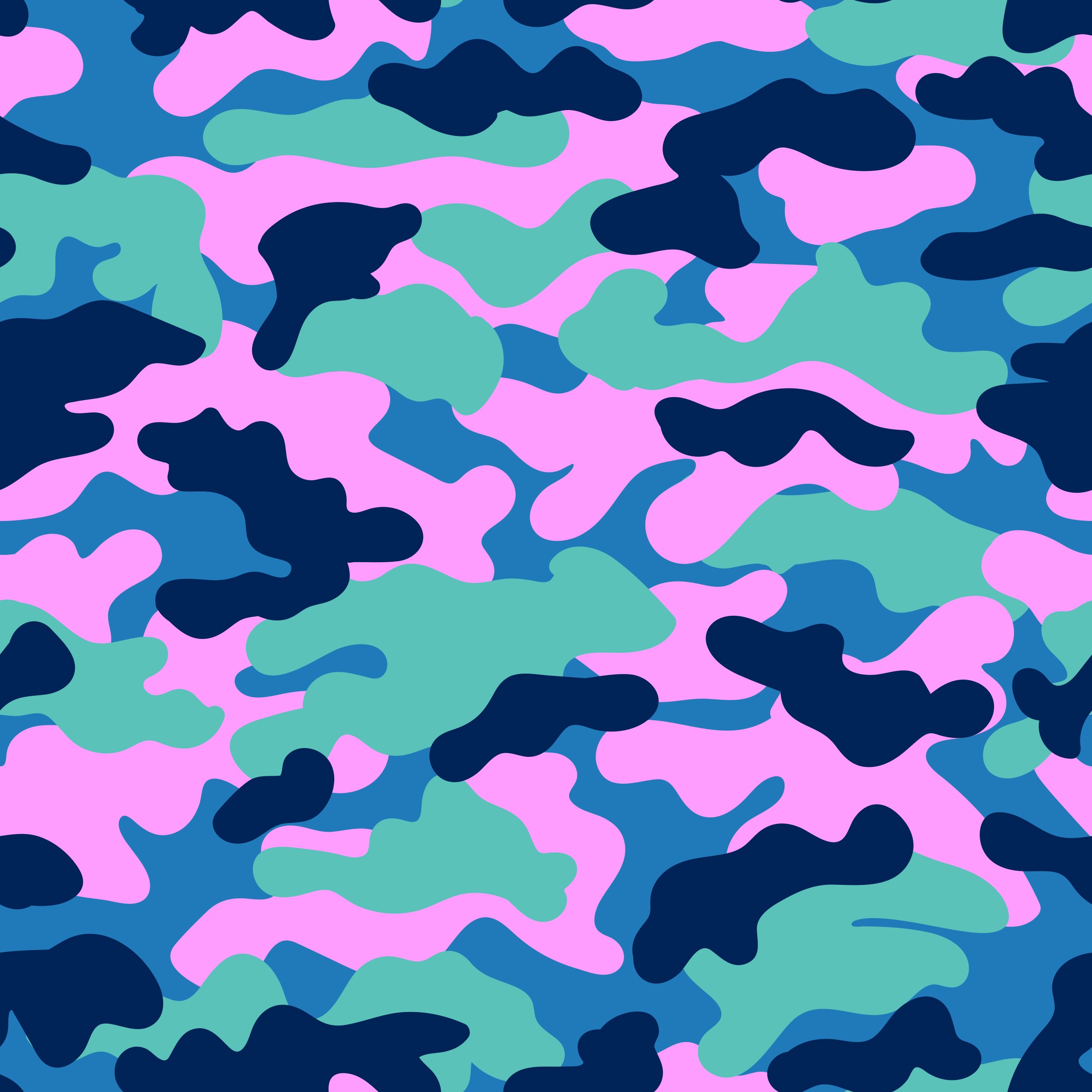 Funky Camo Women's Activewear Leggings