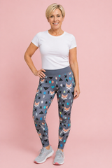 Geo Fox Women's Activewear Leggings