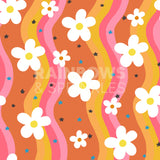 Groovy Flowers Women's Activewear Leggings