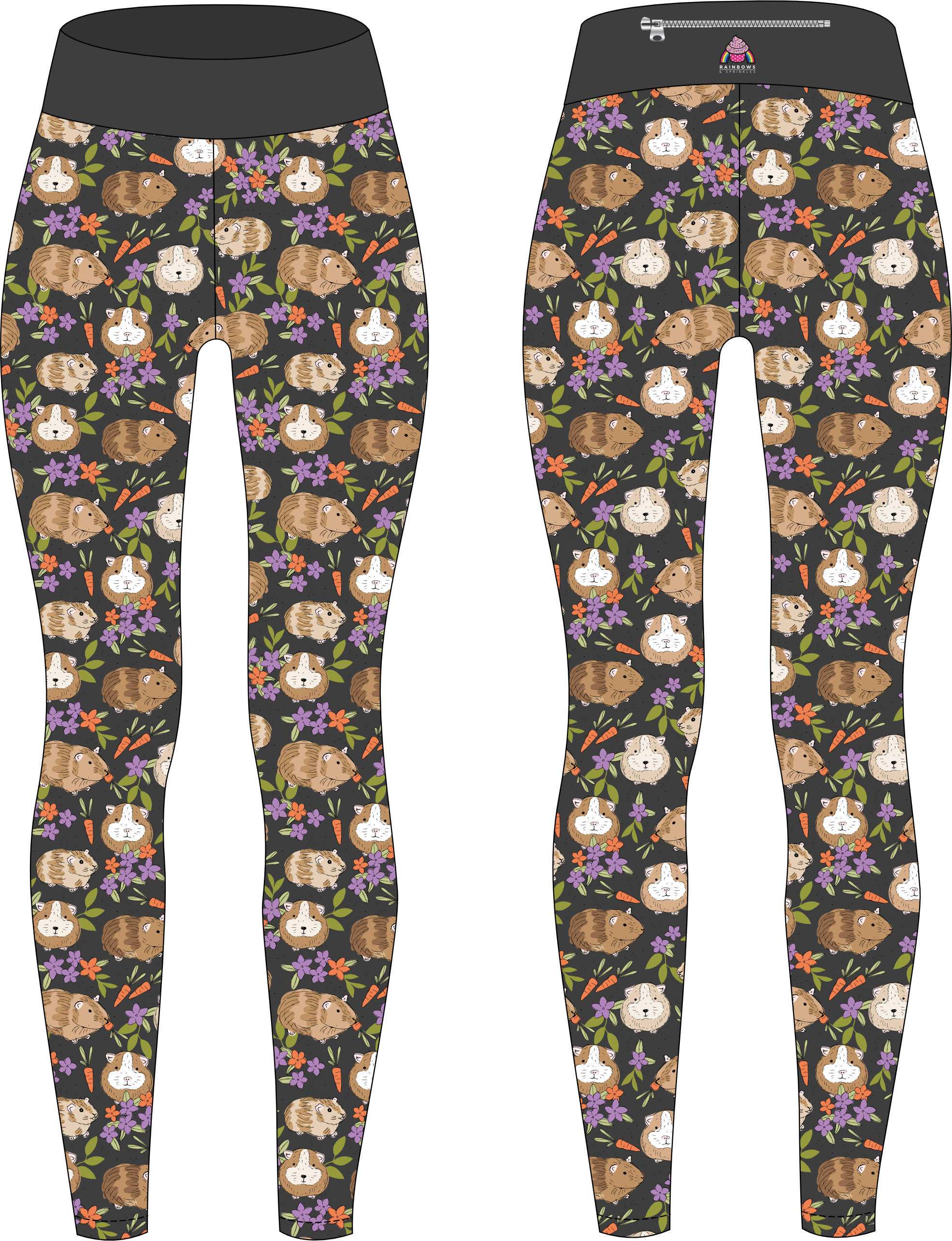 Guinea Pig Garden Children’s Active Leggings