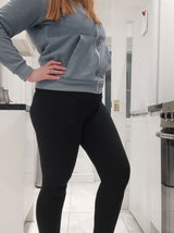 High Performance Black Women's Activewear Leggings (Dual Pocket)