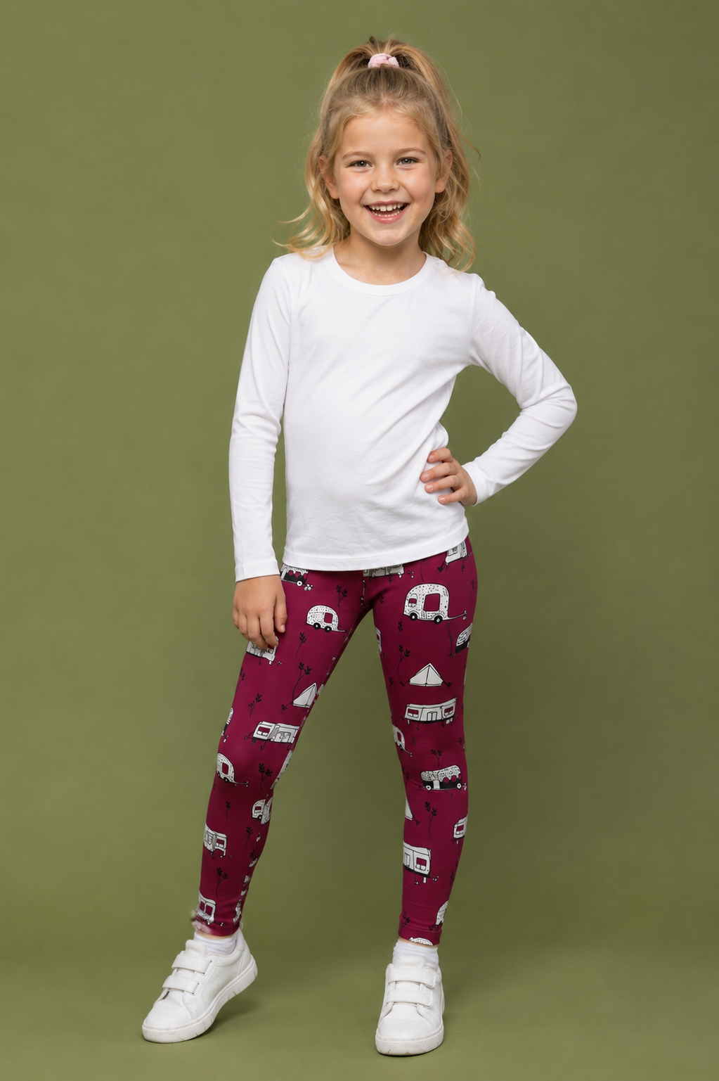 Happy Camper Children's Active Leggings