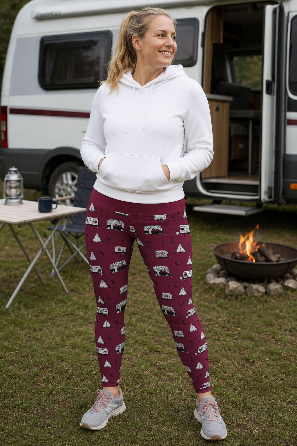 Happy Camper Women's Activewear Leggings