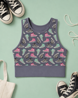 Hi-tops Womens Sports Bra