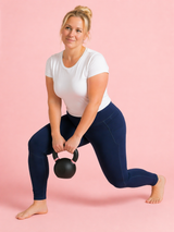 High Performance Navy Women's Activewear Leggings