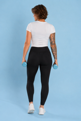 High Performance Black Women's Activewear Leggings (Dual Pocket)