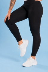 High Performance Black Women's Activewear Leggings (Dual Pocket)