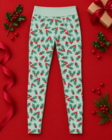 Holly Berries Children's Active Leggings