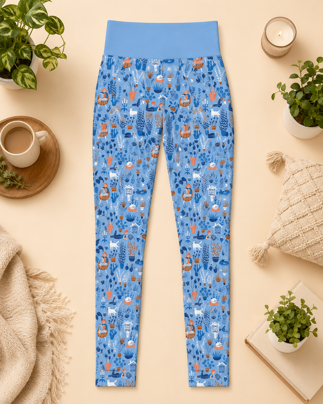 Home Sweet Home Women's Activewear Leggings