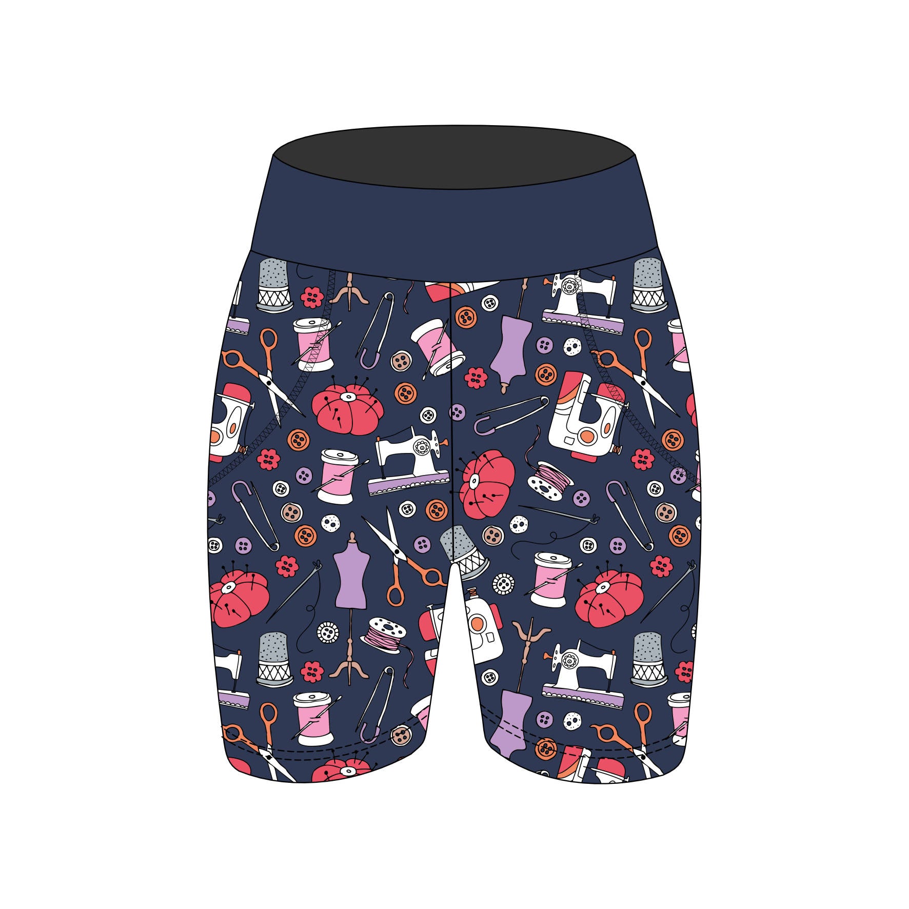 Buttons & Bobbins Women's Active Shorts