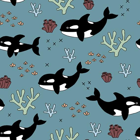 Orca/Killer Whale Women's Activewear Leggings